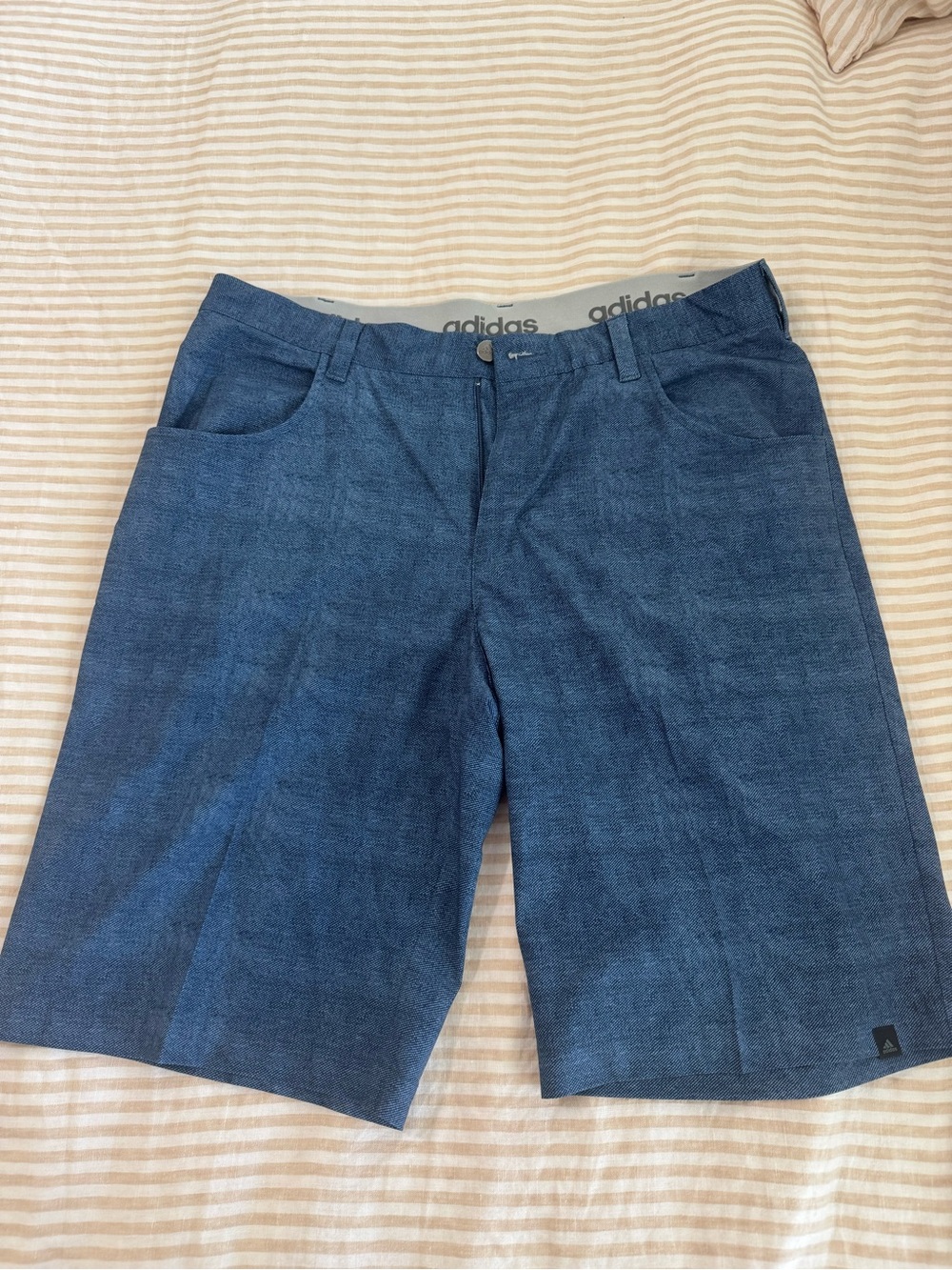Adidas Men’s Blue Golf Shorts